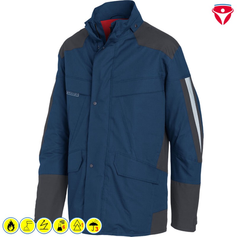 Kübler Protectiq Wetterjacke arc1 Form 1392 | 4 kA