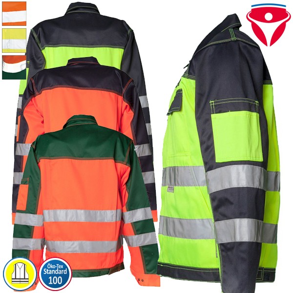 Planam Warnschutz Jacke | 2-farbig