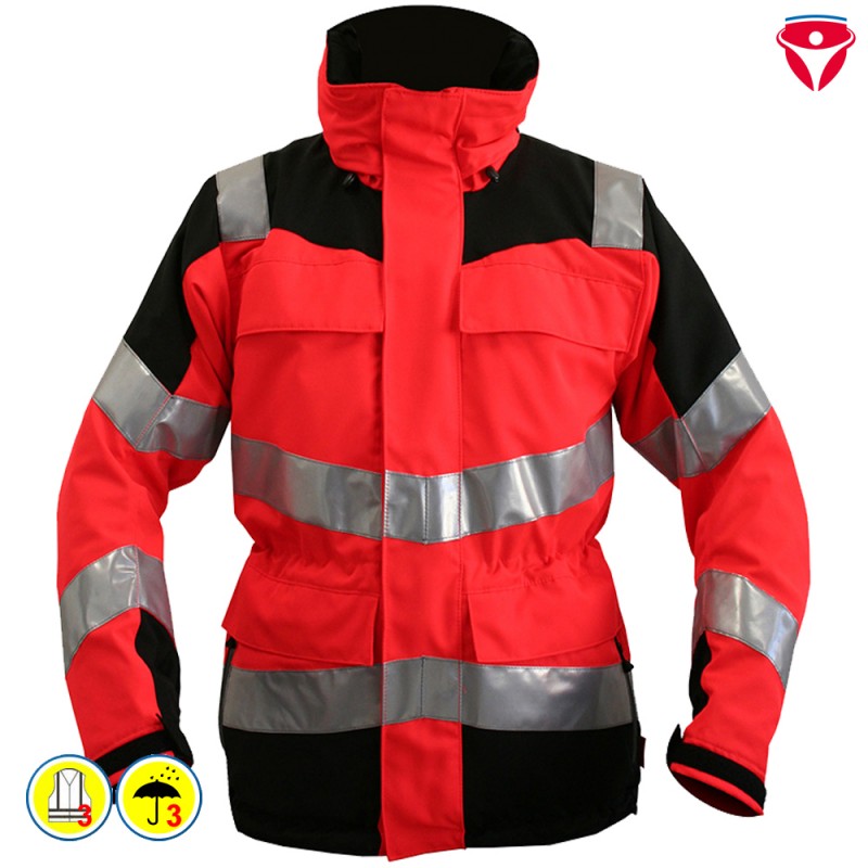 HB Hi-Vision Basic Warnschutz Jacke Klasse 3