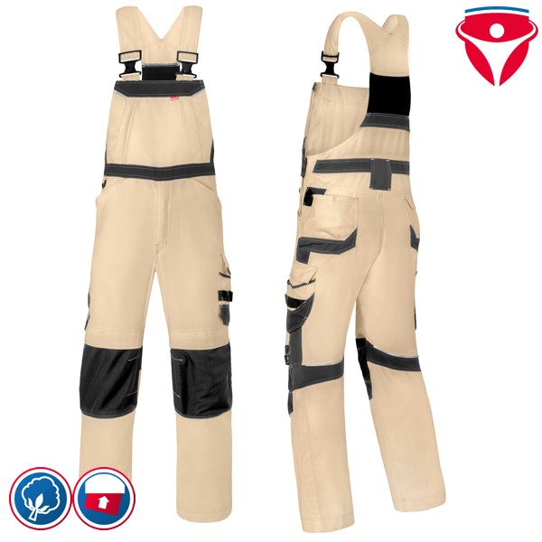 HaVeP Latzhose 20195 mit Taschenvielfalt