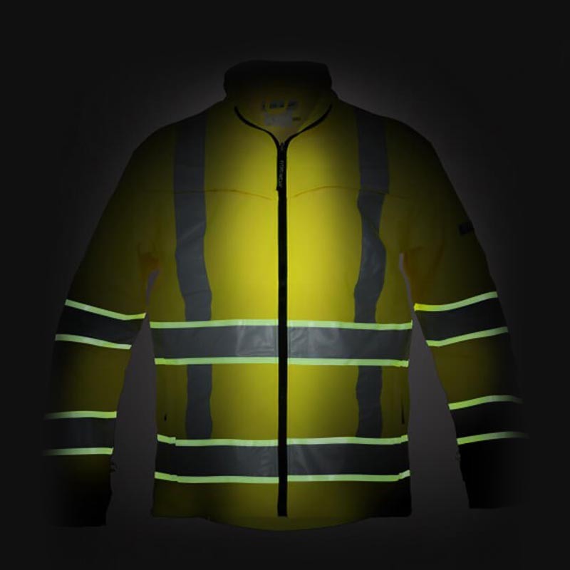 HydroWear INGEN Warnschutz Softshell Jacke Glow in the Dark