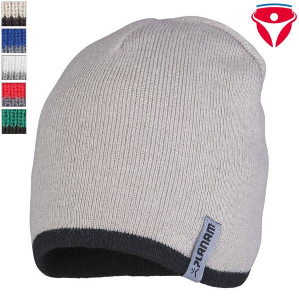 Planam Strickmütze | Wendemütze 2-farbig