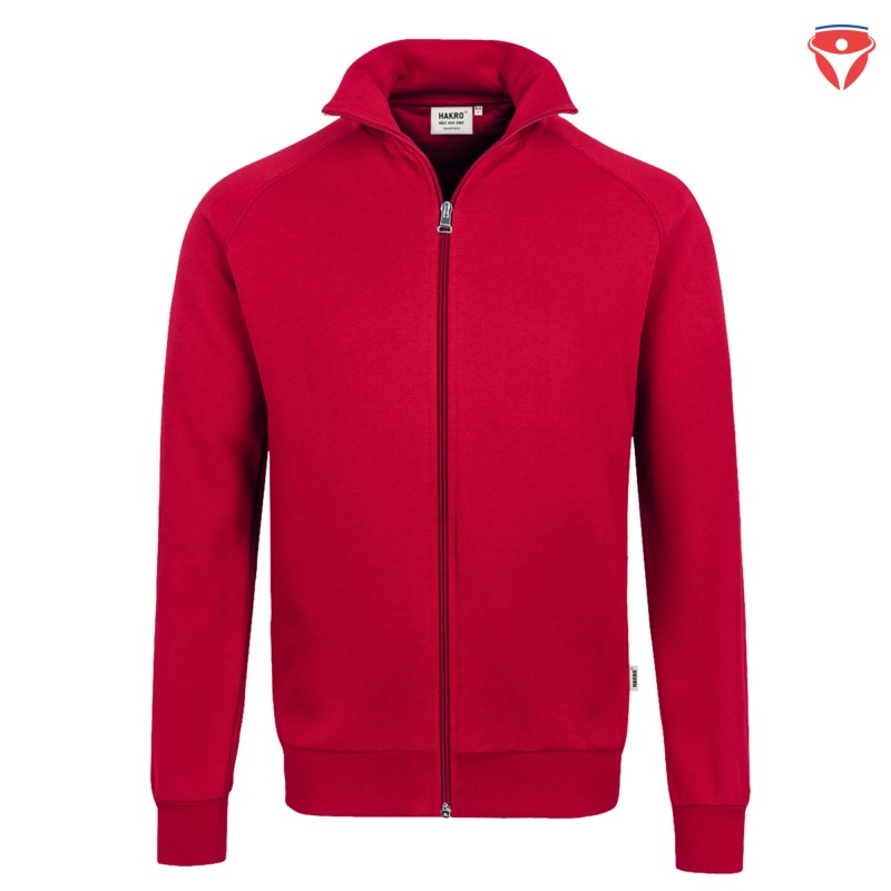 Hakro 606 Herren Sweatjacke College