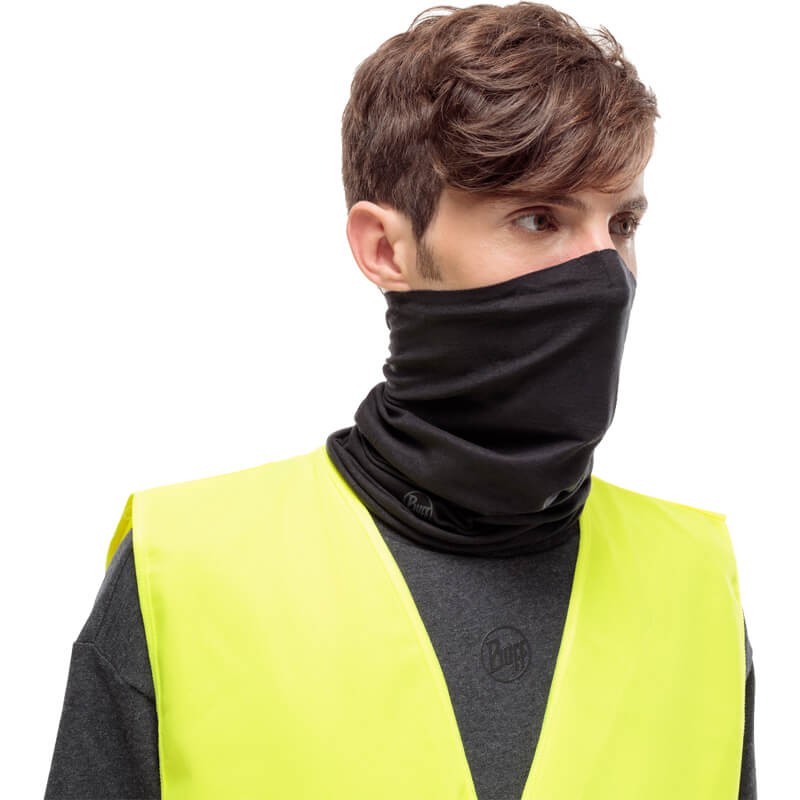 Buff Filter Tube mit bakterieller Filtereffizienz | solid black