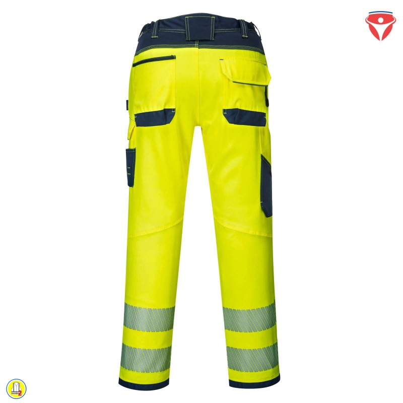 PortWest PW340 Warnschutzhose mit viel Funktion