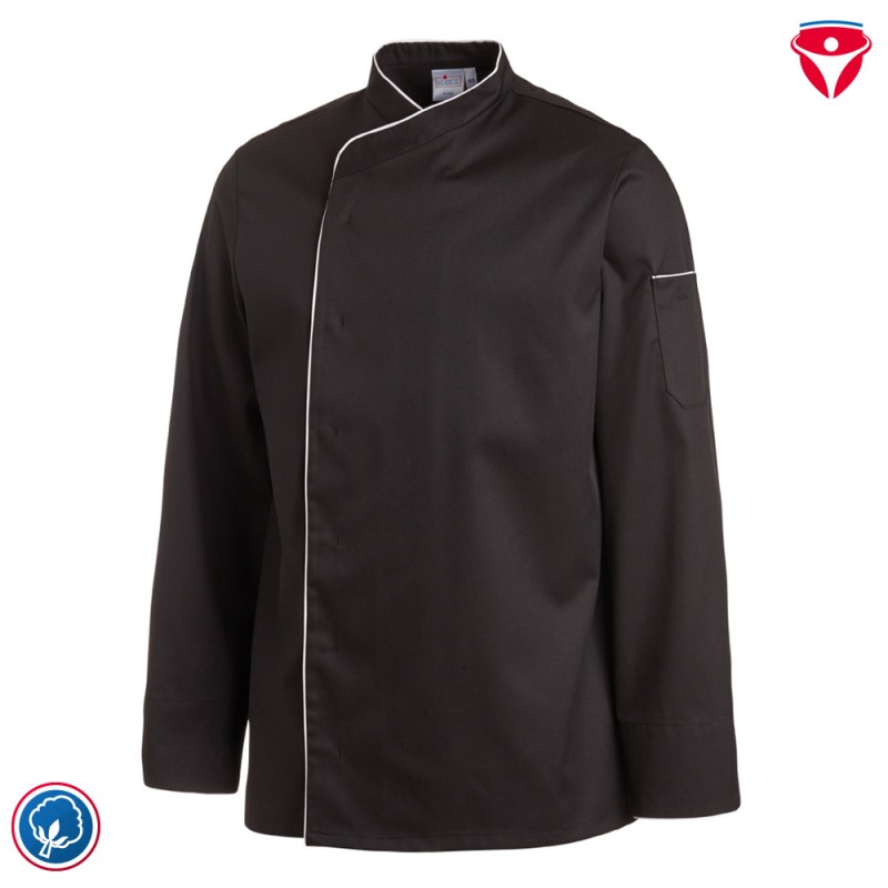 Leiber Kochjacke 12/2598 für Herren 1/1 Arm