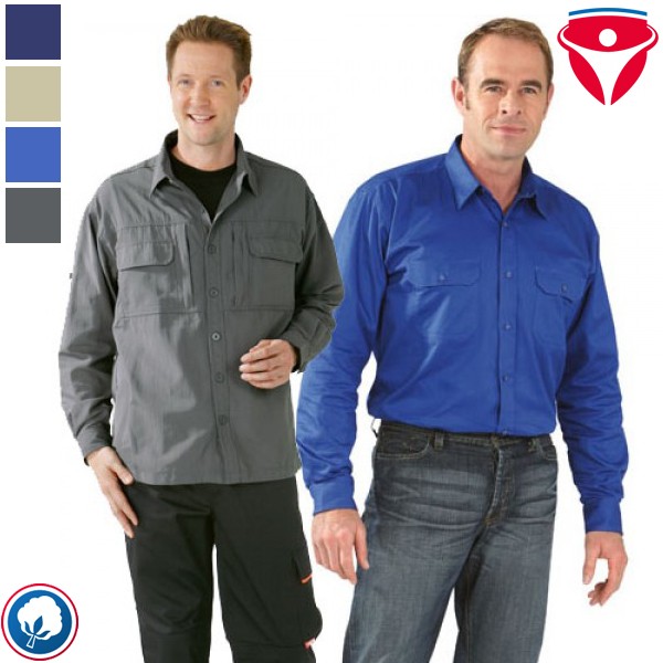 Planam Köperhemd 1/1 Arm