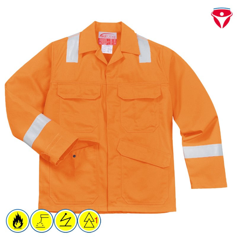 PortWest FR25 BizFlame Plus Arbeitsjacke