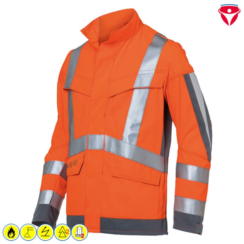 Kübler Jacke Protectiq High Vis arc2 Form 1394 | 7 kA