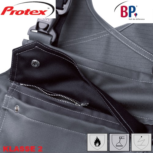BP 2601 Schweisser Latzhose Alu Schweissen