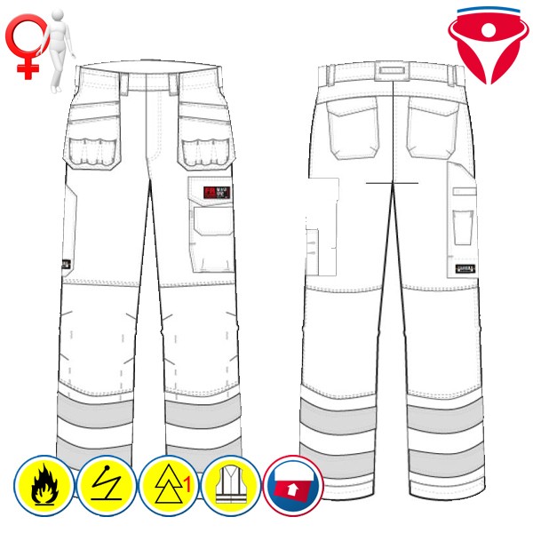 Tranemo MultiNorm Damen Bundhose 5858 81