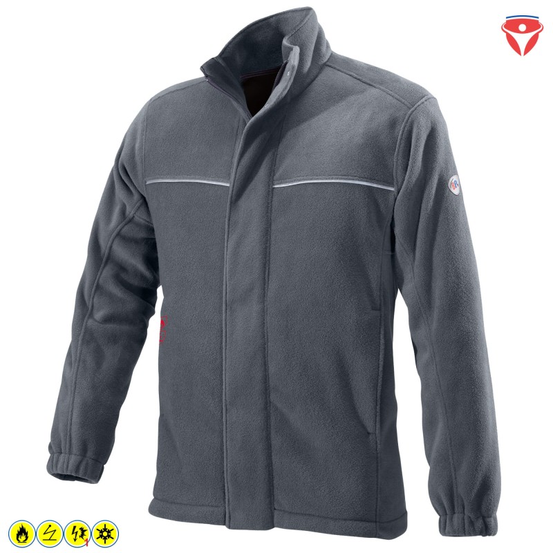 BP 2425 MultiNorm Fleecejacke | permanent flammhemmend