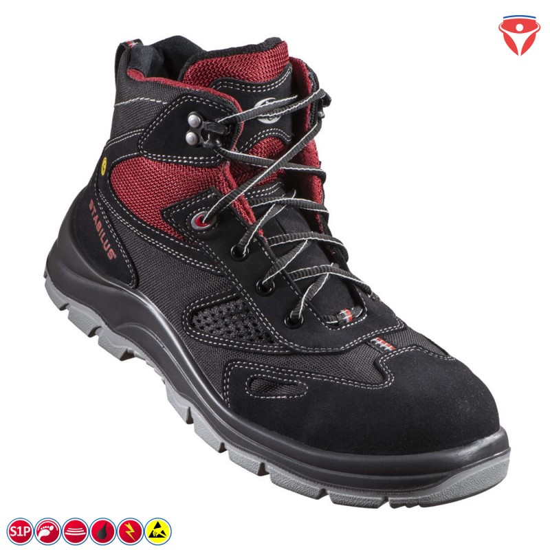 Stabilus 5116 A Sicherheitsstiefel Emil Mid