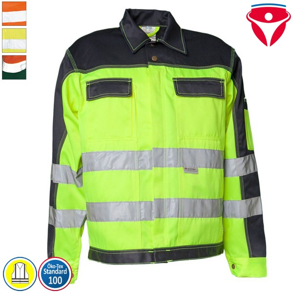 Planam Warnschutz Jacke | 2-farbig