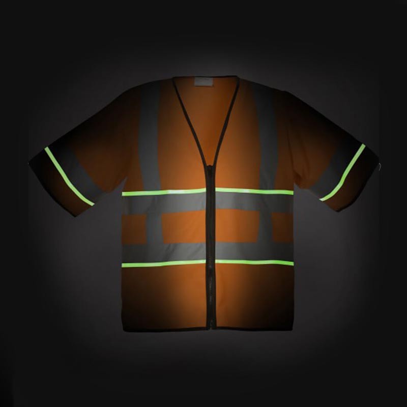 HydroWear IPHOFEN Warnschutz Weste Glow in the Dark