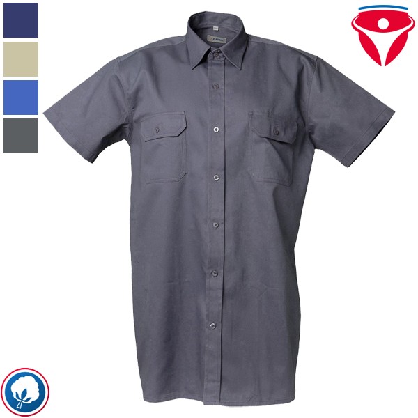 Planam Köperhemd 1/4 Arm