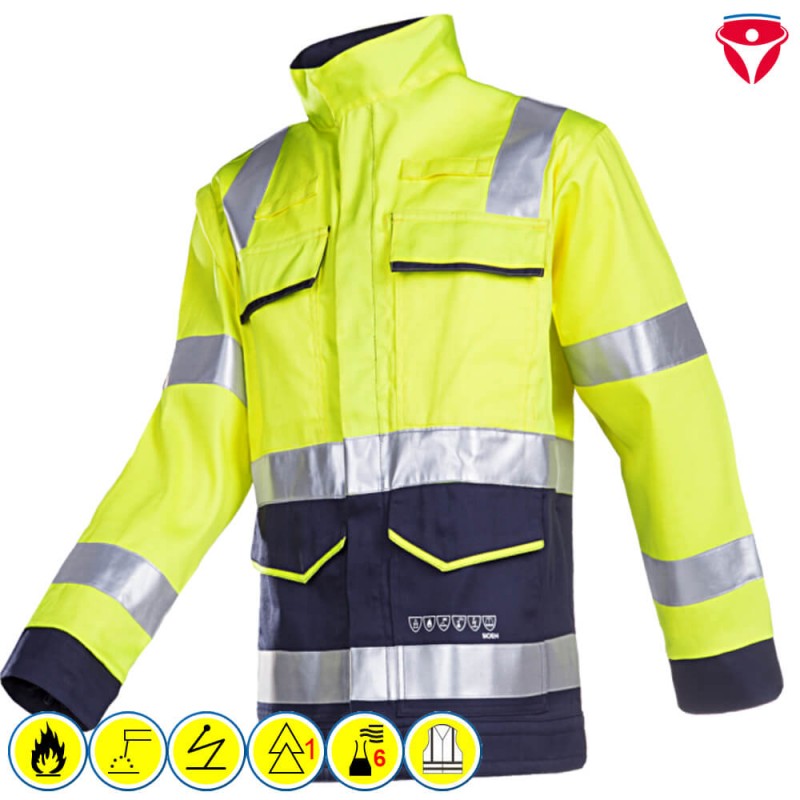 Sioen Millau MultiNorm Warnschutz Jacke