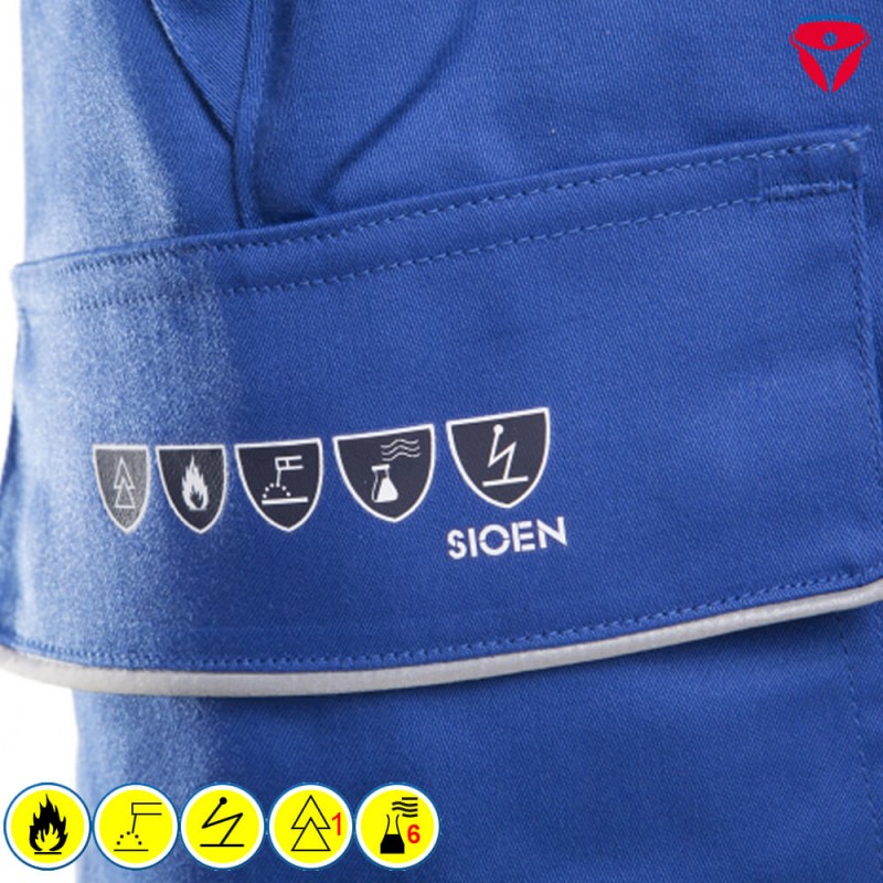 Sioen Zarate MultiNorm Bundhose mit Störlichtbogenschutz