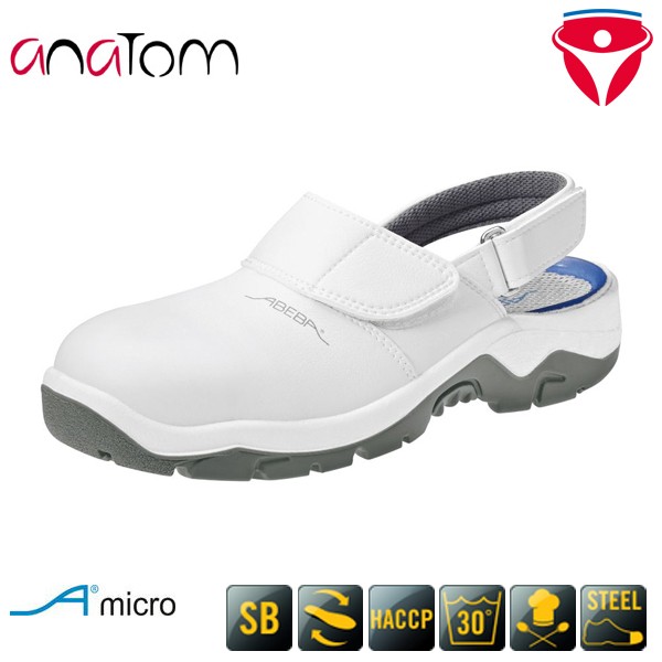 Abeba küchengeeignete Sicherheitsschuhe aus Lorica bis Gr. 52