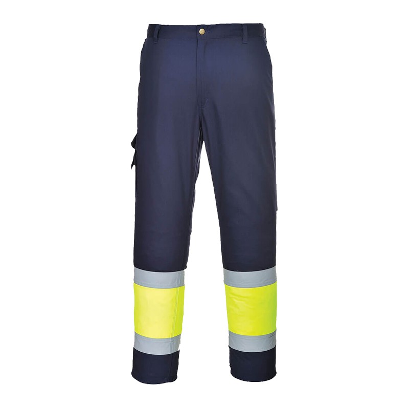 PortWest L049 leicht Hi Vis Warnschutzhose Combat