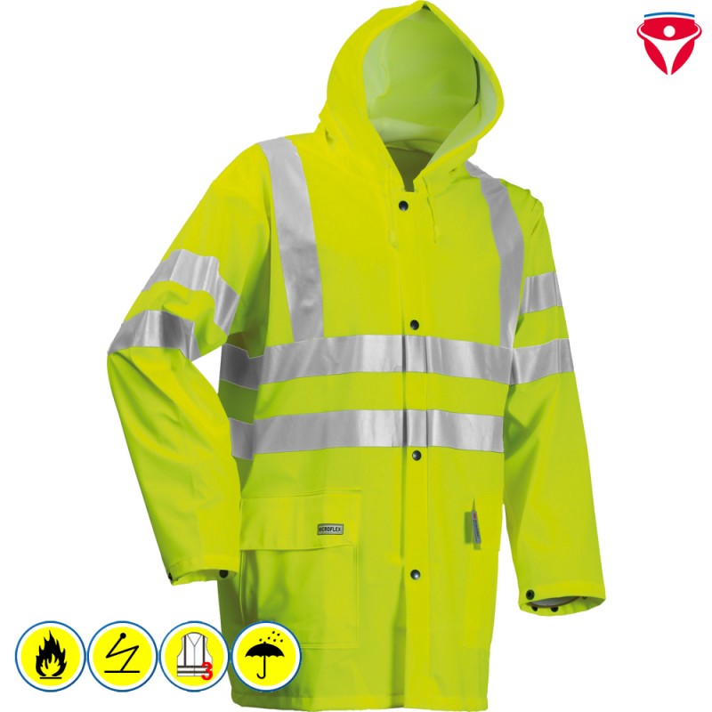 Lyngsoe MultiNorm HiVis Regen Jacke FR-LR55