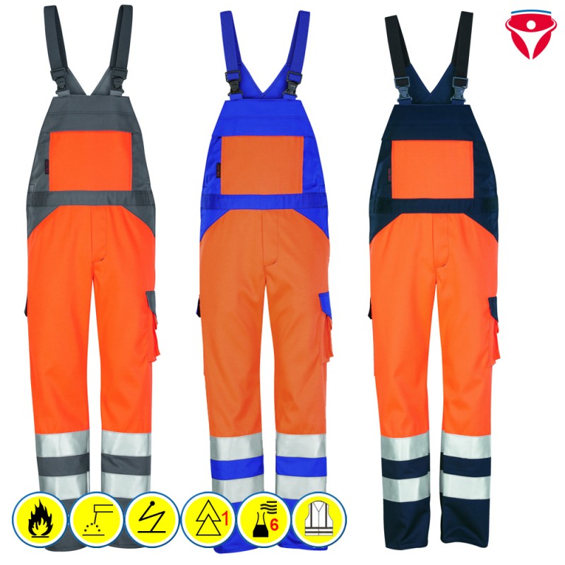 Rofa MultiNorm Warnschutz Latzhose 245 362