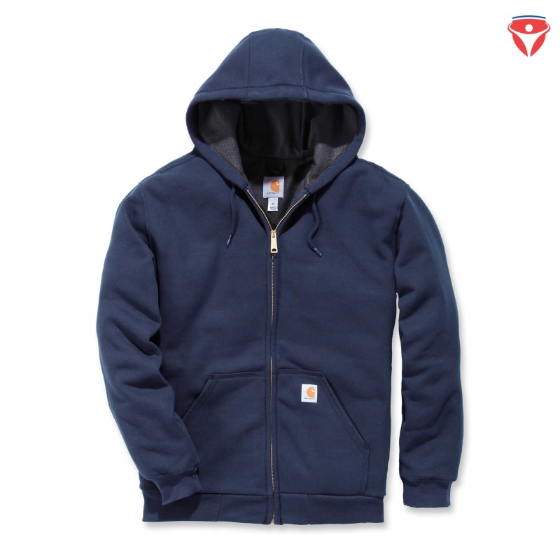 Carhartt 100632 Rutland Thermal-lined Zip Hooded Sweatshirt