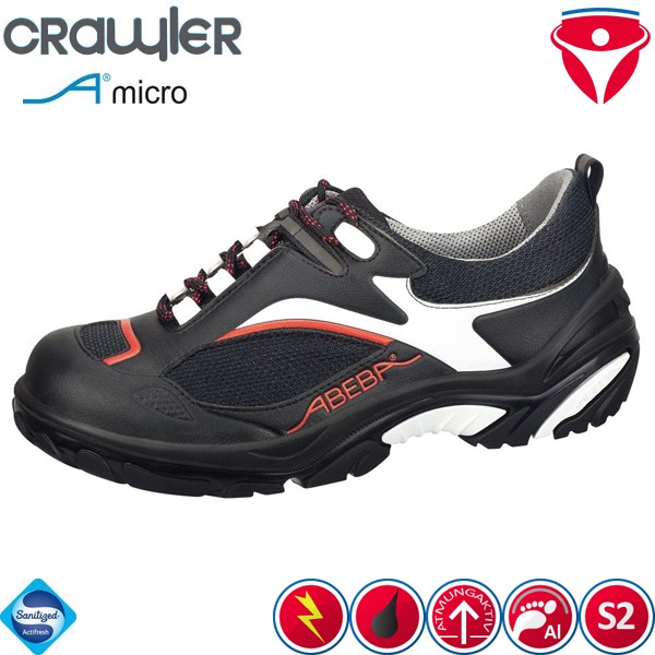 Abeba CRAWLER 4502 leichte antistatische S2 Sicherheitsschuhe im sportlichen Design