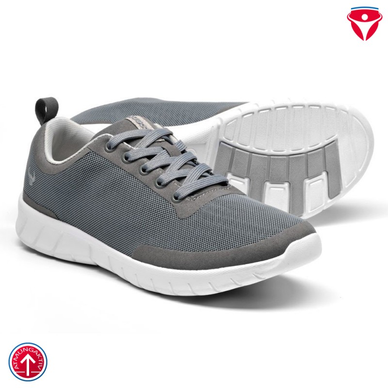 Suecos ALMA Ultra Leichte Arbeitschuhe 18/30006 | grau