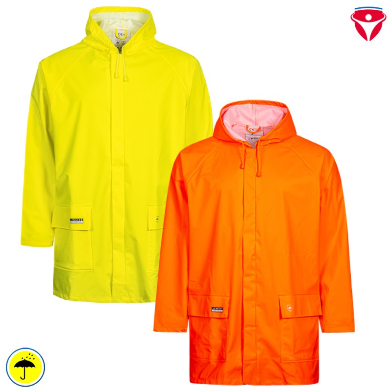 Lyngsoe Hi-Vis Regenjacke LR48 | WS 20000 mm