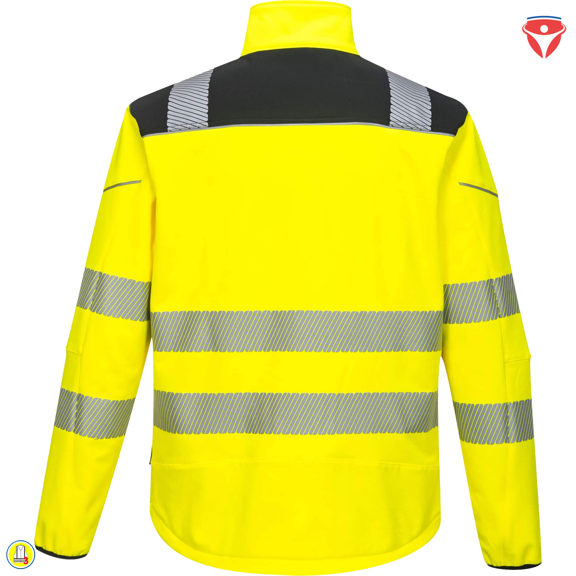 Warnschutz-Softshell-Weste mit Taschen - verschiedene Farben, 44,90 €