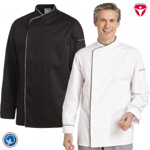 Leiber Kochjacke 12/2598 für Herren 1/1 Arm