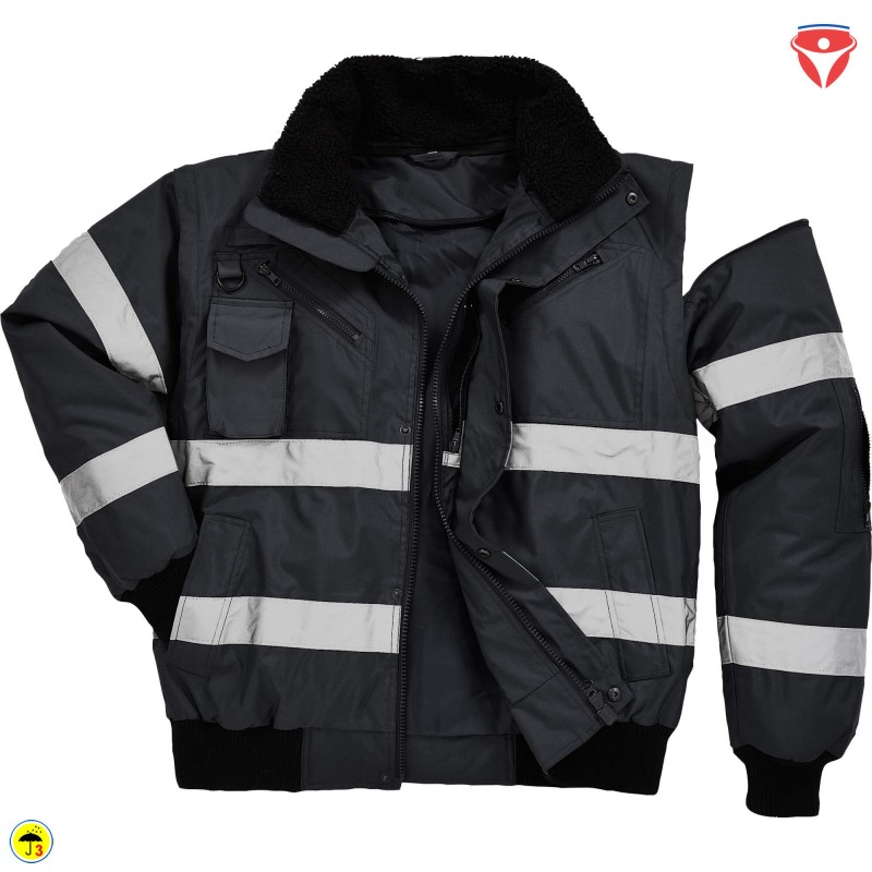 PortWest S435 Iona 3-in-1 Pilotjacke Klasse 3