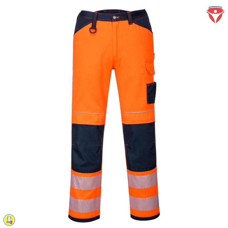 PortWest PW340 Warnschutzhose mit viel Funktion