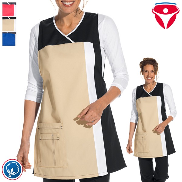 Leiber 08/2527 Überwurfschürze mit Taschen