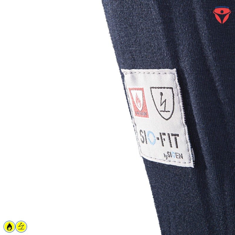 Sioen Picton flammhemmendes, antistatisches T-Shirt langarm