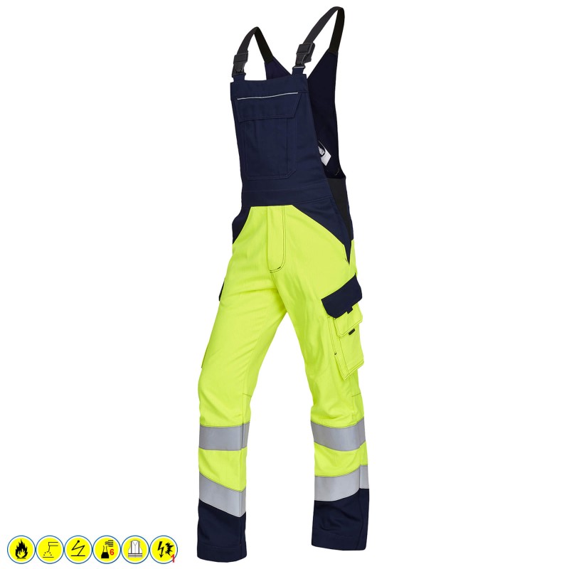 Rofa MultiSeven Warnschutz Latzhose 455 2382