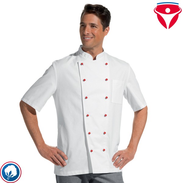 Leiber 12/5560 leichte Kochjacke 1/2 arm