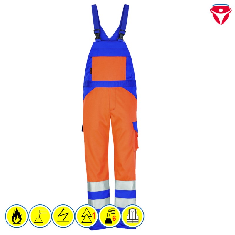 Rofa MultiNorm Warnschutz Latzhose 245 362