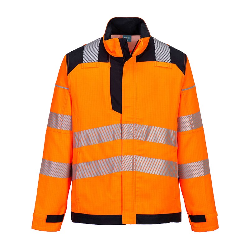 PortWest FR722 MultiNorm Warnschutz Jacke HVO inhärent