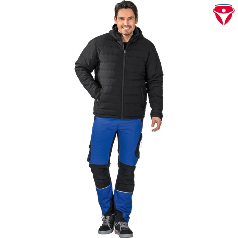 Planam Outdoor Coal Jacke | leichte Steppjacke für Beruf + Freizeit 3754