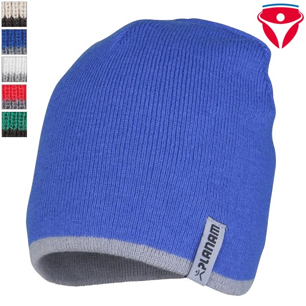 Planam Strickmütze | Wendemütze 2-farbig