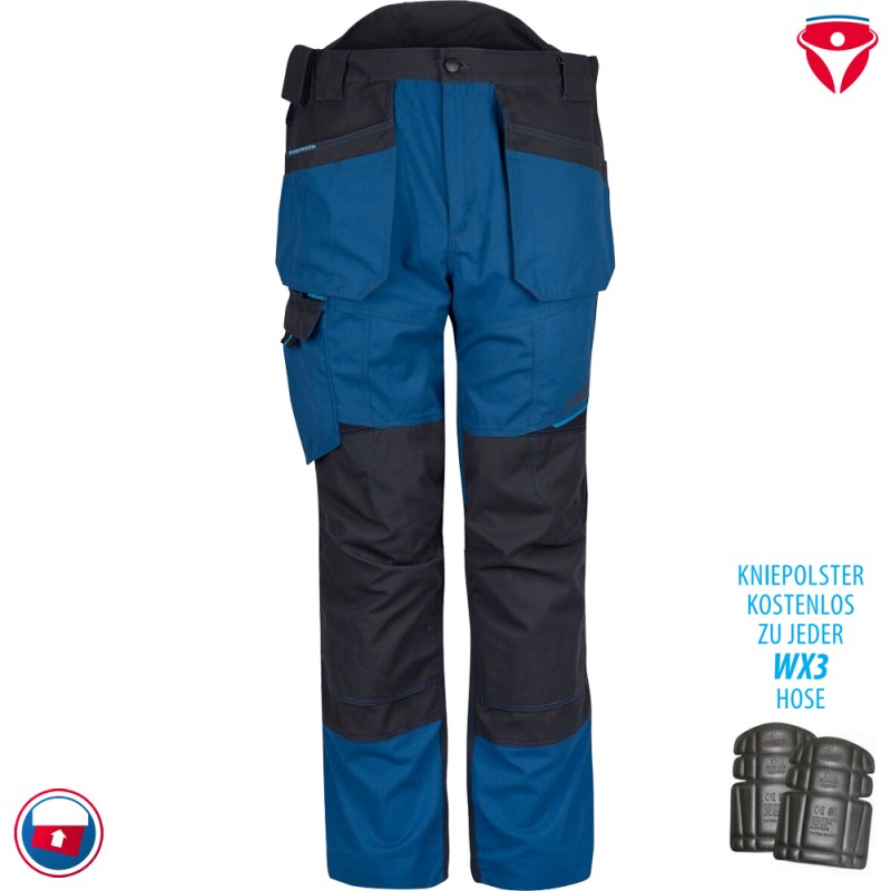 PortWest T702 Bundhose mit Holstertaschen