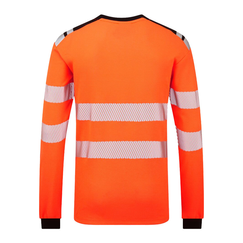 PortWest FR736 FR MultiNorm Hi-Vis T-Shirt HVO langarm
