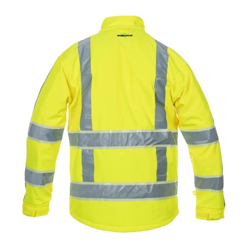 HydroWear INGEN Warnschutz Softshell Jacke Glow in the Dark