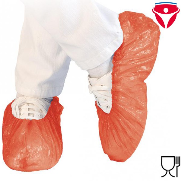 Hygostar Einweg Überziehschuhe - rot