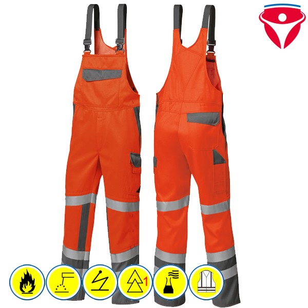 BP Hi-Vis Protect Latzhose 2214