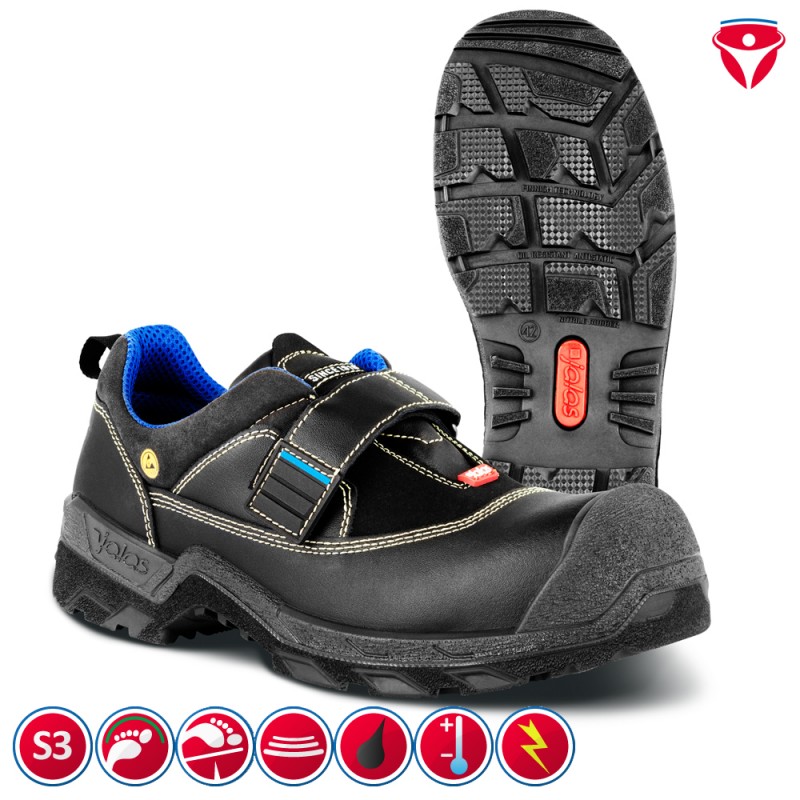 Jalas 1258 Heavy Duty S3 Sicherheitsschuhe mit Klettverschluss