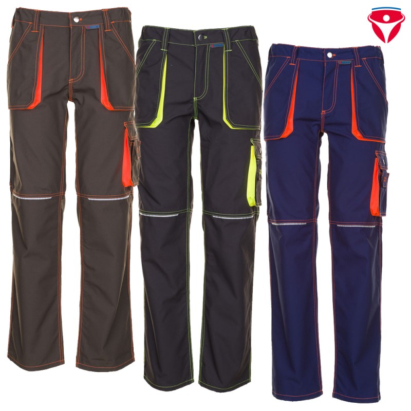 Planam Basalt Neon Bundhose