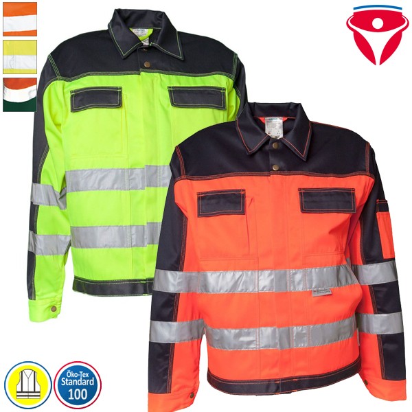 Planam Warnschutz Jacke | 2-farbig